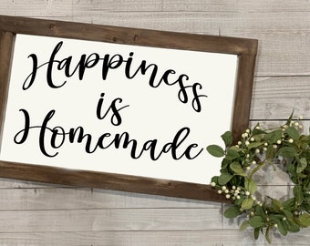 Happiness is Homemade, Farmhouse sign, Digital Download