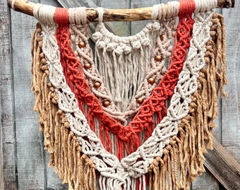 Terracotta & Cream Wall Hanging