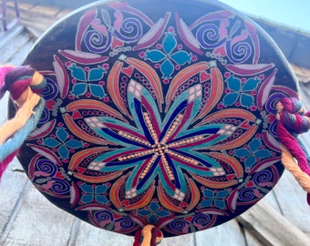 Flower Mandala Hanger Plate