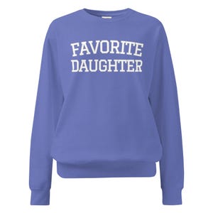 Unisex garment-dyed sweatshirt