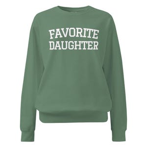 Unisex garment-dyed sweatshirt