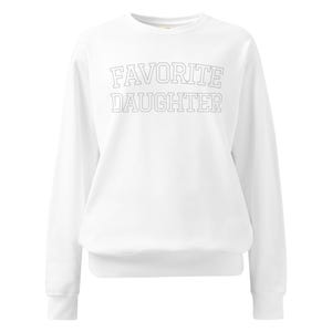 Unisex garment-dyed sweatshirt