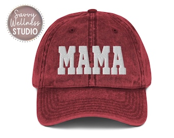 MAMA hat, embroidered mom hat, mother's day gift