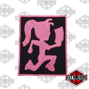 Insane Clown Posse - Chica hacha PINK 3 3/4" Patch ICP NEW (coser o ironar)