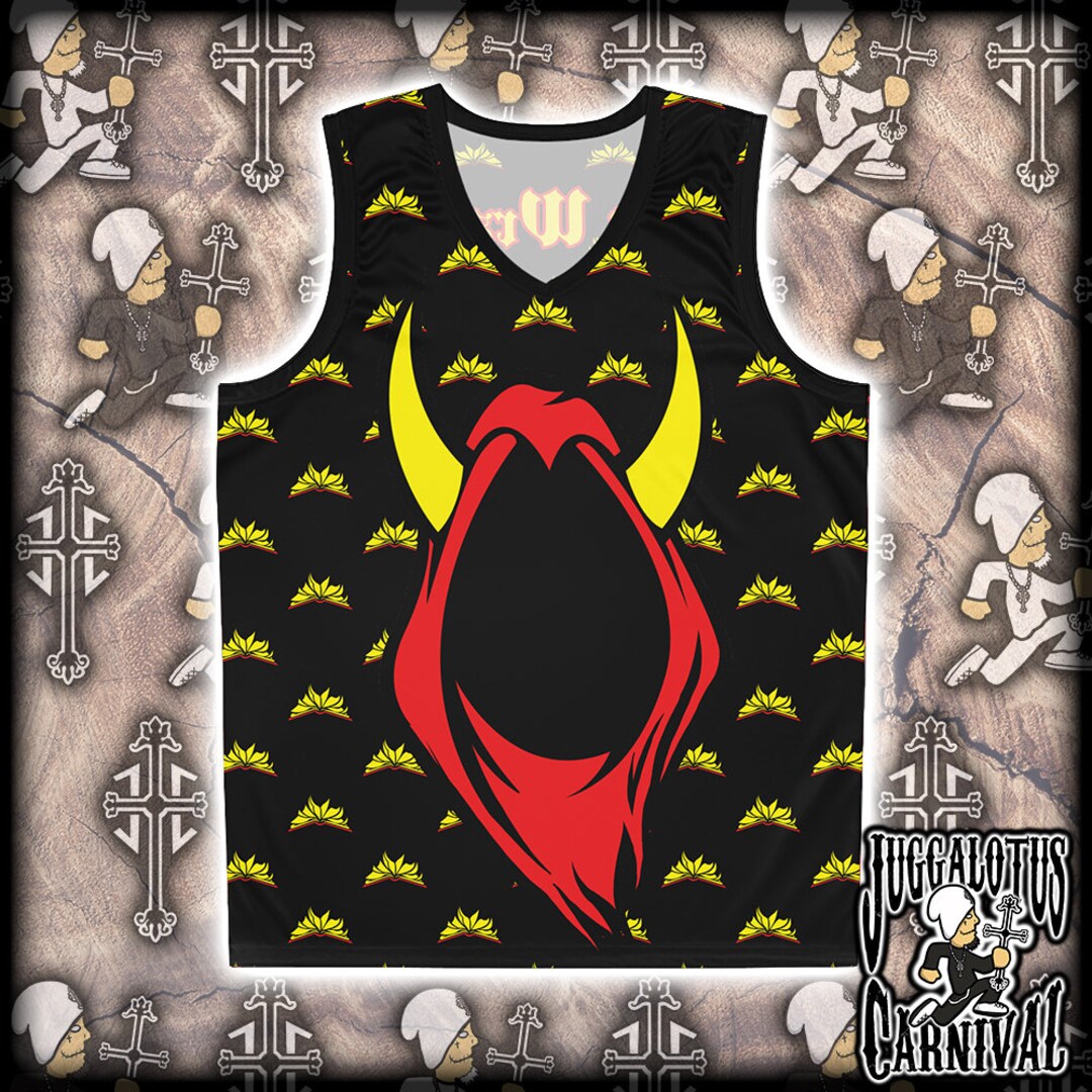The Wraith Insane Clown Posse ICP Basketball Jersey AOP Etsy