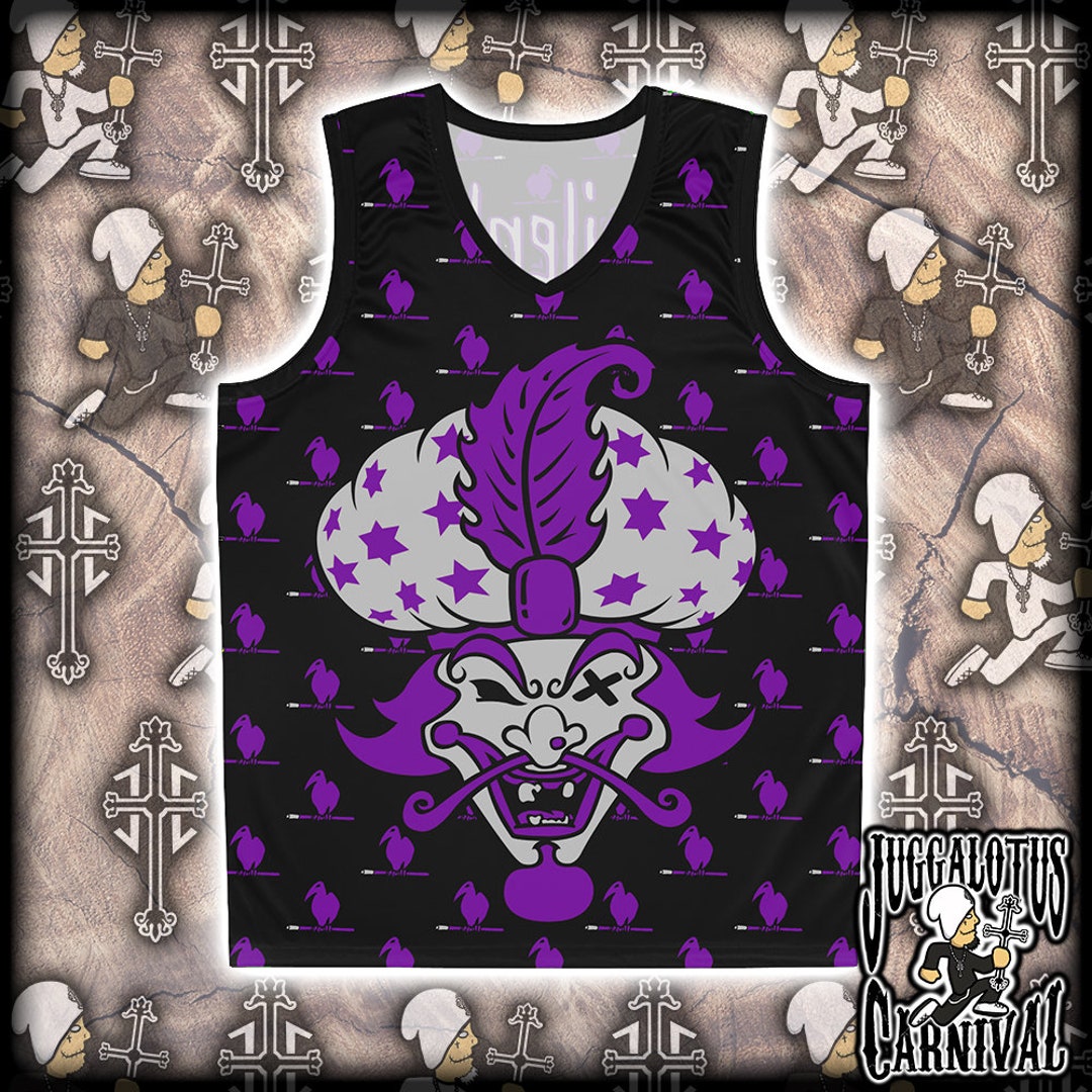 The Great Milenko Purple Insane Clown Posse ICP Basketball Jersey AOP