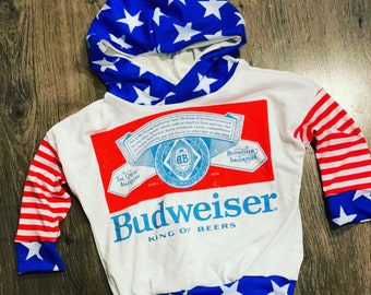 Budweiser Hoodie - Etsy