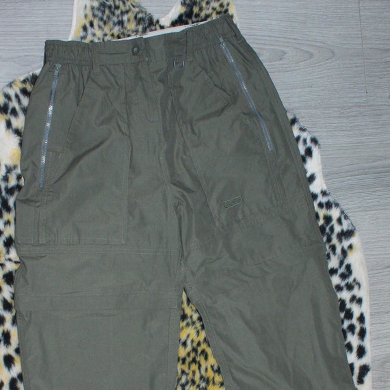 Midrise Khaki Cargo Pants UK 8 Etsy