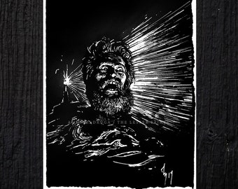 Hark! | Archival Print | Gothic Dark Horror Art
