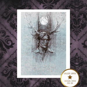 This is my Design | Gothic Occult Dark Art Print | Hannibal Fan Artwork