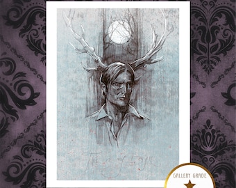 This is my Design | Gothic Occult Dark Art Print | Hannibal Fan Artwork
