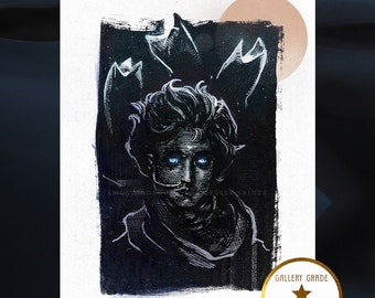 The Sleeper Has Awakened | Gothic Occult Dark Art | Dune Paul Atreides Print