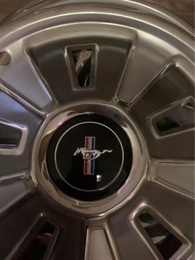 Vintage Mustang Hubcaps Etsy