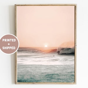 Beach Logo Design. Sun Sunset Sunrise With Beach Ocean Sea Water Logo Icon 958284