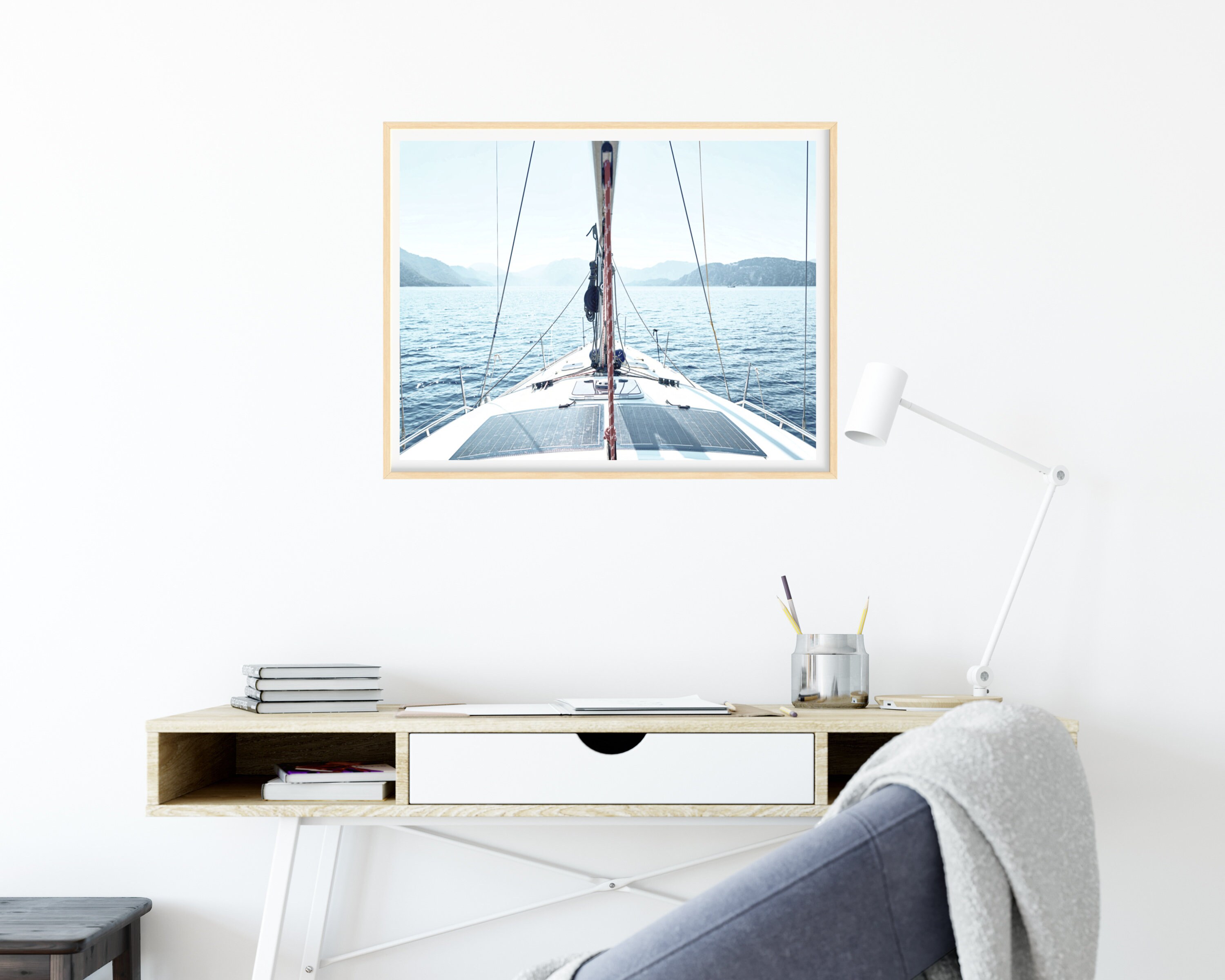 Sailing Nautical Photo Printable Wall Art Sailboat Print - Etsy