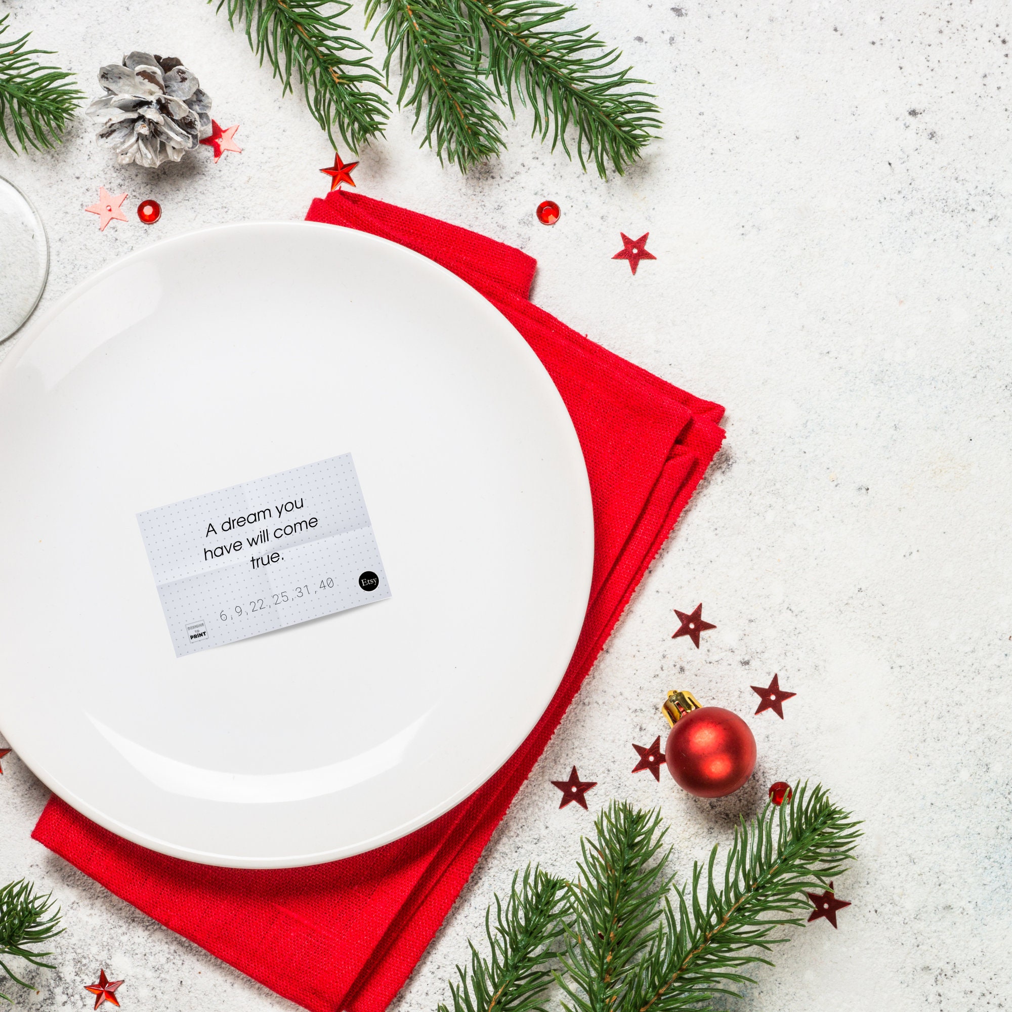 Fortune Cookie Messages + Lottery Numbers 001