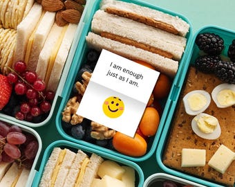 Positive Affirmations Lunch Box Notes - Middle School 02