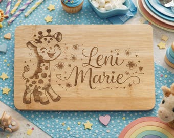 tabla de desayuno personalizada