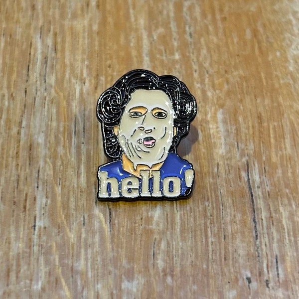 Hello- Mrs Doubtfire Enamel pin - Stageez | Musical Theatre | Classic films | 90's films | West end musicals | Christmas gifts 2023.