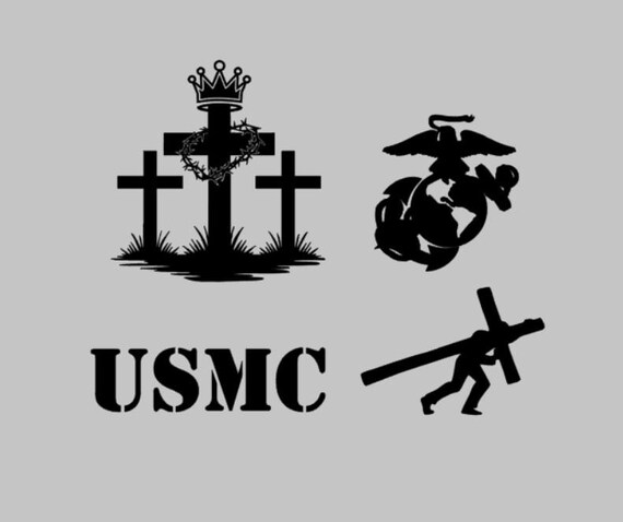 Usmc Lettering Logo