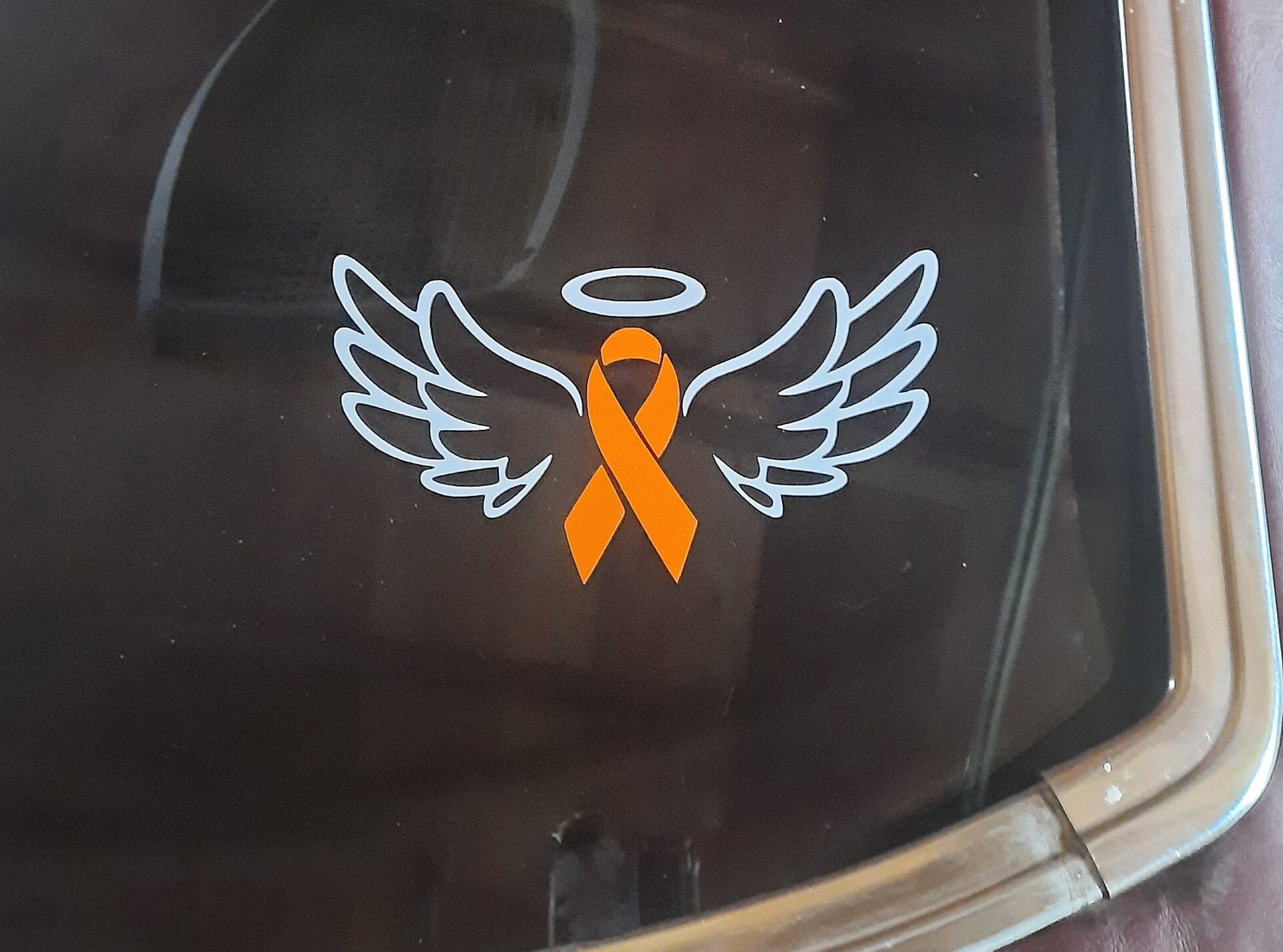 Custom Cancer Angel Decal, Personalized Cancer Awareness Sticker ...