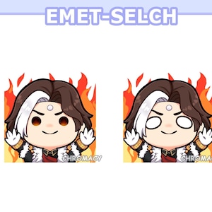 Emet-Selch 'Chaos'-emote [Twitch Graphics/YouTube/Discord]