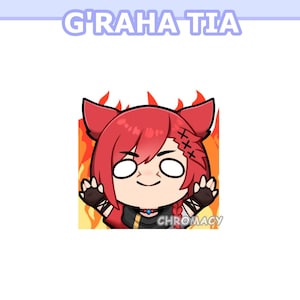 ANIMATED G&#39;raha Tia &quot;Chaos&quot; Emote [Twitch Graphics / Youtube / Discord]