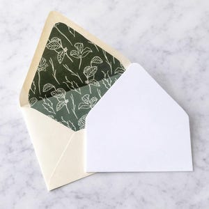 Sjabloon acryl envelop: sjabloon voor DIY-huwelijksuitnodiging