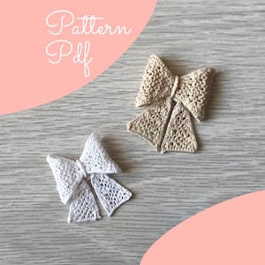 Tatting Pattern Little Bow:  PDF Tutorial ( Eng - Ita)