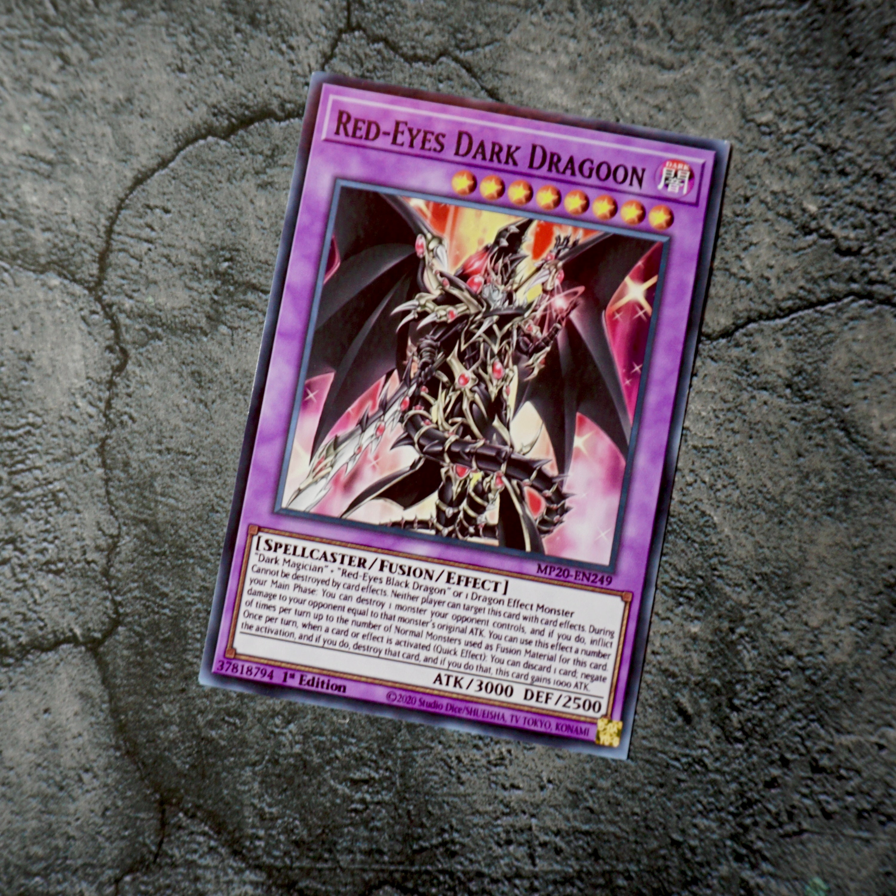 Redeyes Dark Dragoon Rare W/ Sleeve Etsy Australia