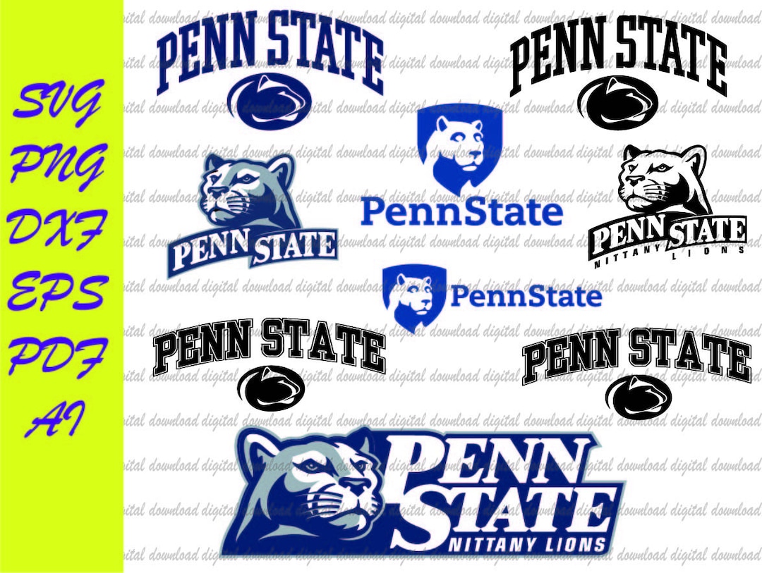 Penn State Svg State Png Pennsylvania Svg Psu Svgpenn Etsy