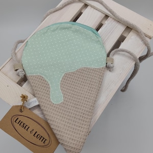 Kinder Geldbeutel Handtasche Eistasche Tragetasche Umhängetasche Portemonnaie Versch. Farben