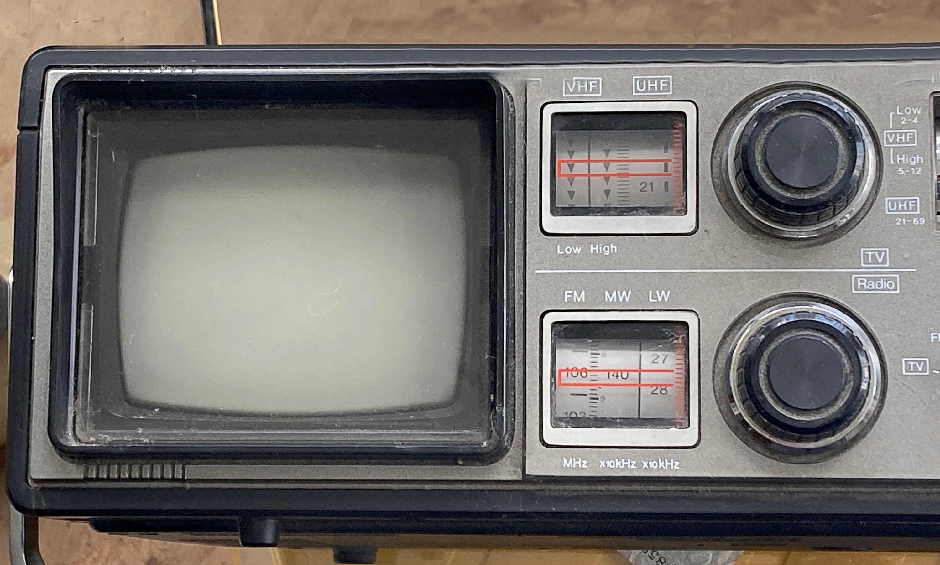 Sharp 5p27g Boombox Portable TV Radio Cassette Etsy