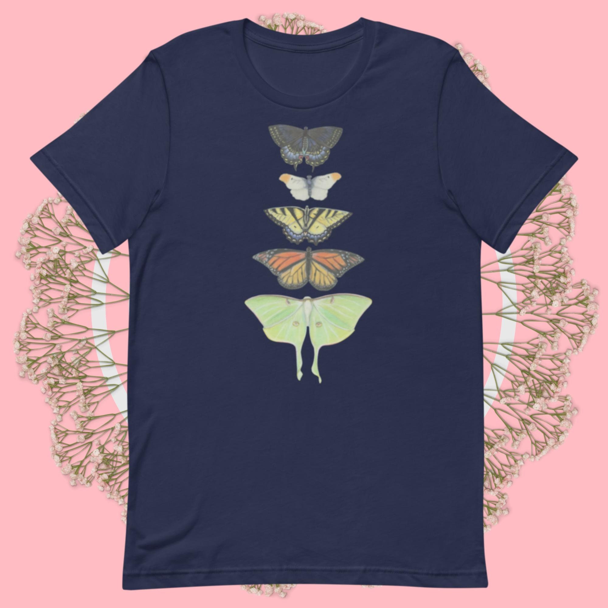 Butterfly -unisex T-shirt - Etsy