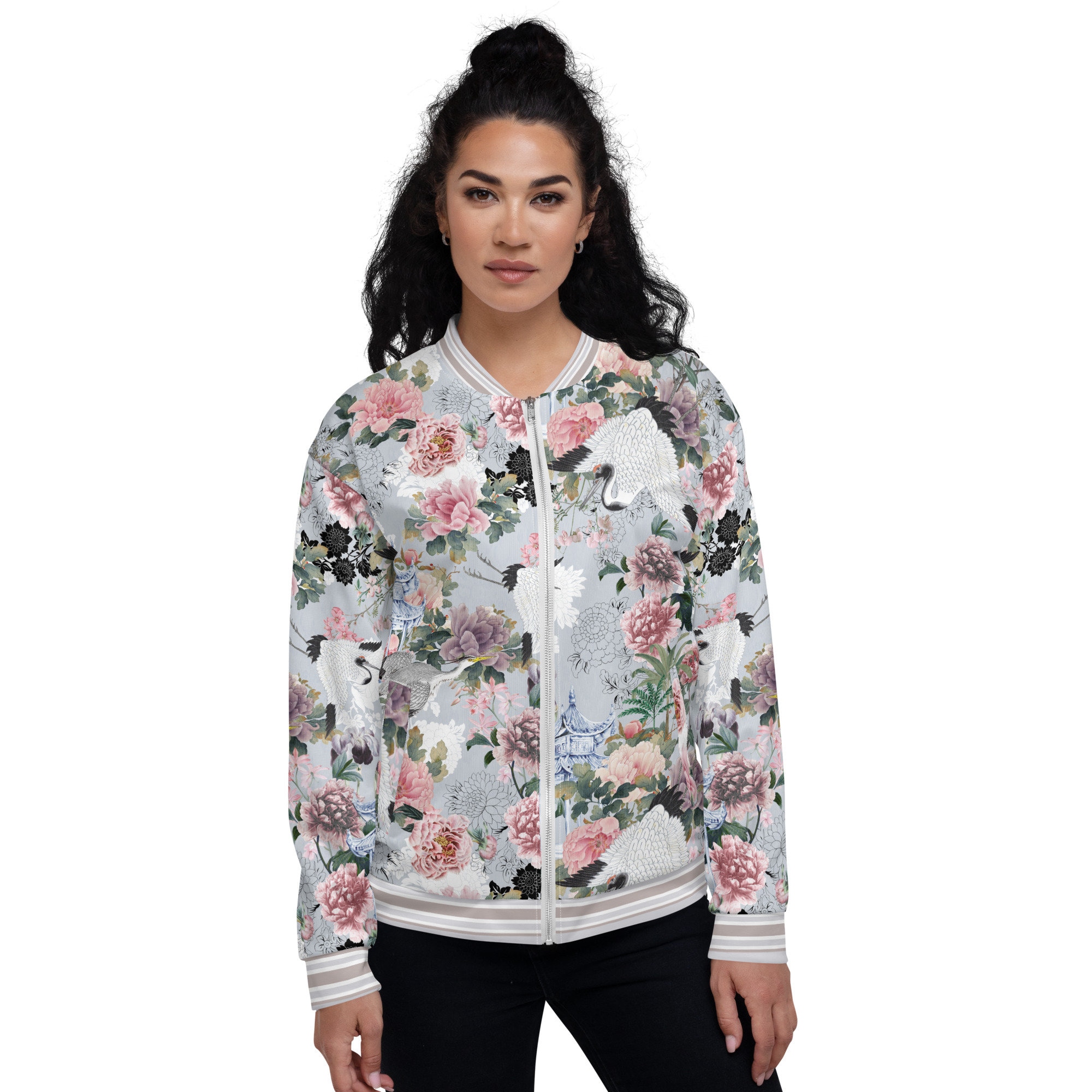 Japanese bomber jacket Etsy Espana