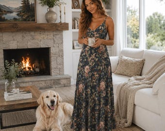fall garden dress Sheath Wedding Guest Dresses Floral Dress Semi Formal Garden Party Flo Koutun Dress