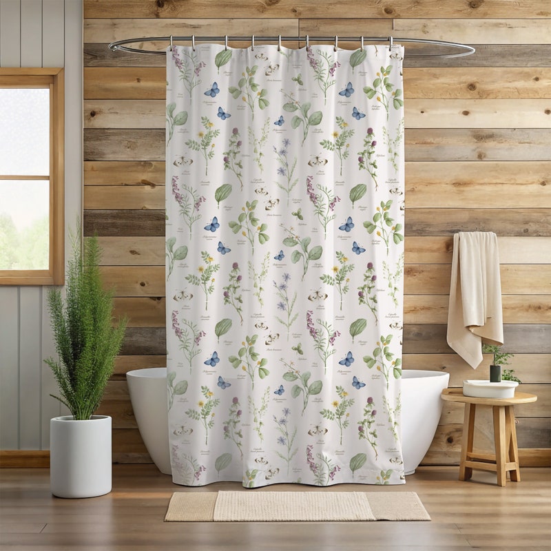 Farmhouse Shower Curtains - Etsy