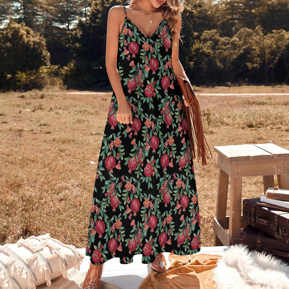Maxi Fruit Dress - Etsy