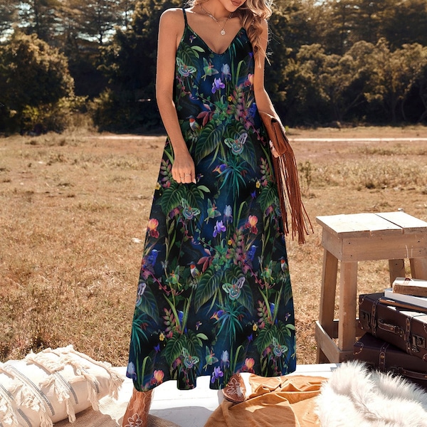 Shades Of Pink Garden Dress With Net