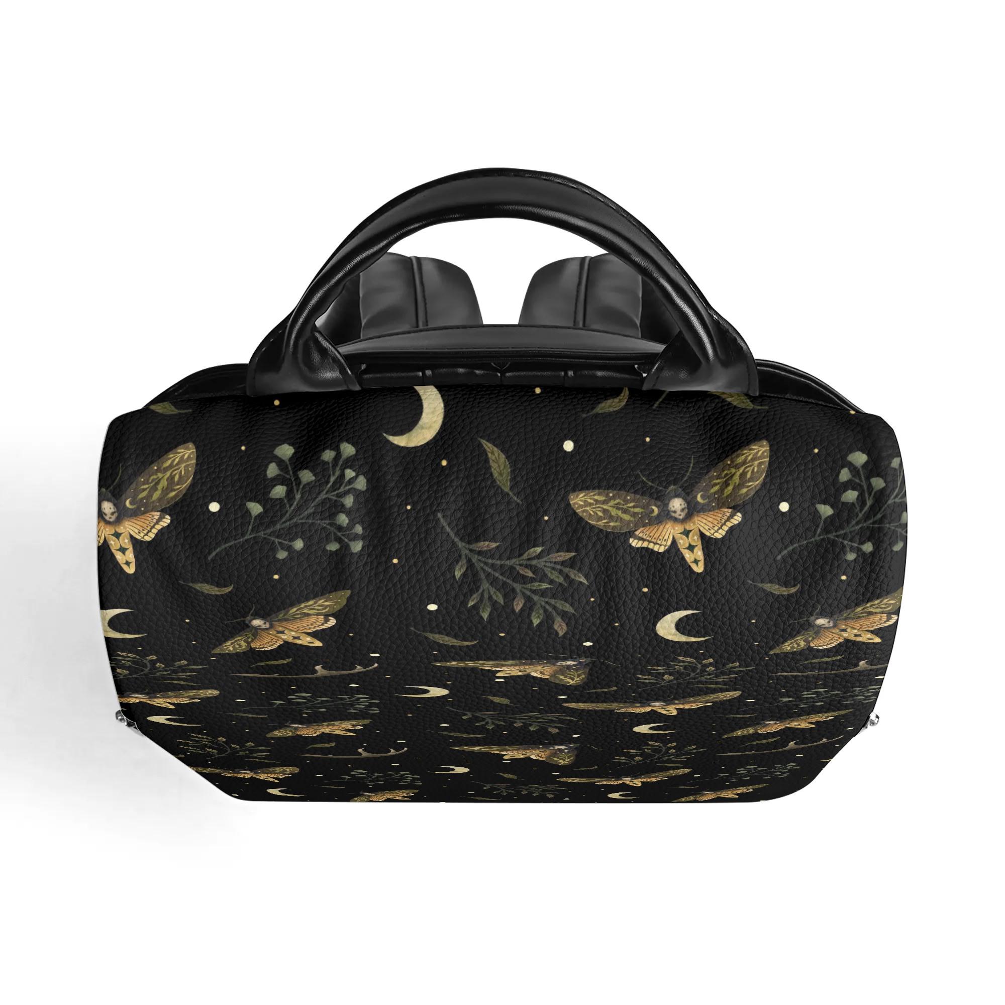 DEATH HEAD HAWKMOTH Anti-theft Daypack, Moth & Moon Witchy  display picture 1