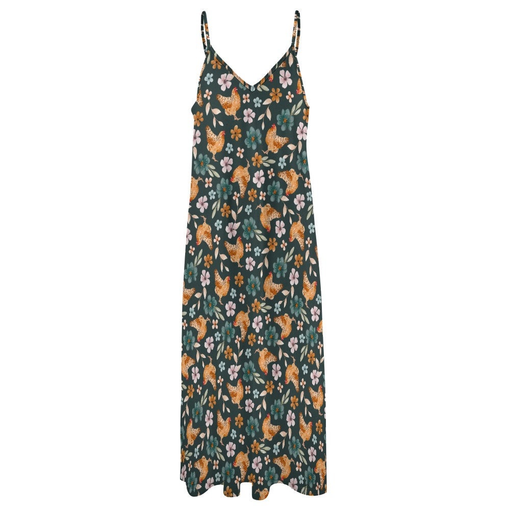 open lace back dress Blue Floral Short Sleeve Midi Dress - Casual Dresses