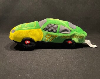 Stuffed Racing Car Plush Race Car | Etsy