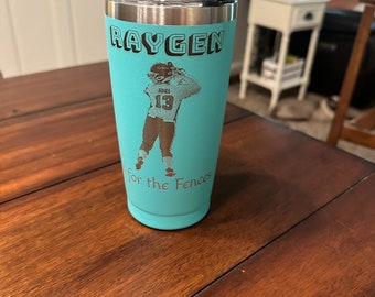Customized Softball Tumbler