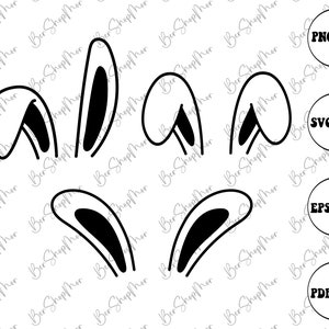 Rabbit Ears Png Svg, Easter Bunny Ears Svg