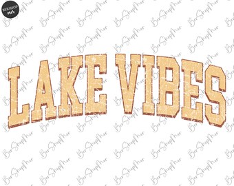 Lake Vibes PNG, Verano PNG, Lake Life, Descargas de diseños, Diseño de camiseta de Lake, PNG, Diseños de sublimación, Descarga digital
