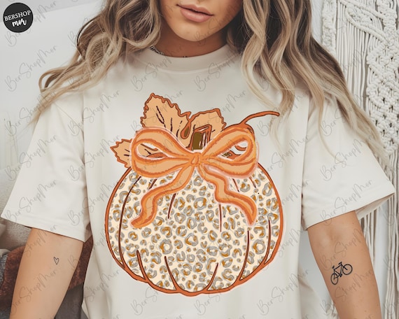 Pumpkin Coquette PNG, Fall Retro Sublimation, Girly Fall PNG, Fall Sublimation, Autumn Png, Thanksgiving Png, Preppy Fall PNG
