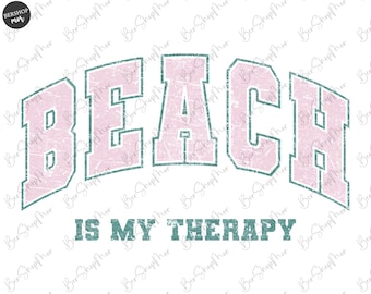 Beach Varsity Png, Summer PNG, Beach Life, Designs Downloads, Summer T Shirt Design, PNG, Sublimation Designs, Digital Download