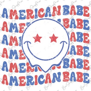 American Babe Png, 4th of July Png, Retro Png, USA Png, Mama Png, Mom Png, American Png, Sublimation Design Download