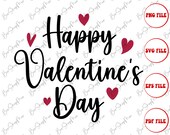 Happy Valentines Day Svg, Valentines Sublimation Design, Love Svg Shirt, Valentines Day Printable, Digital Download