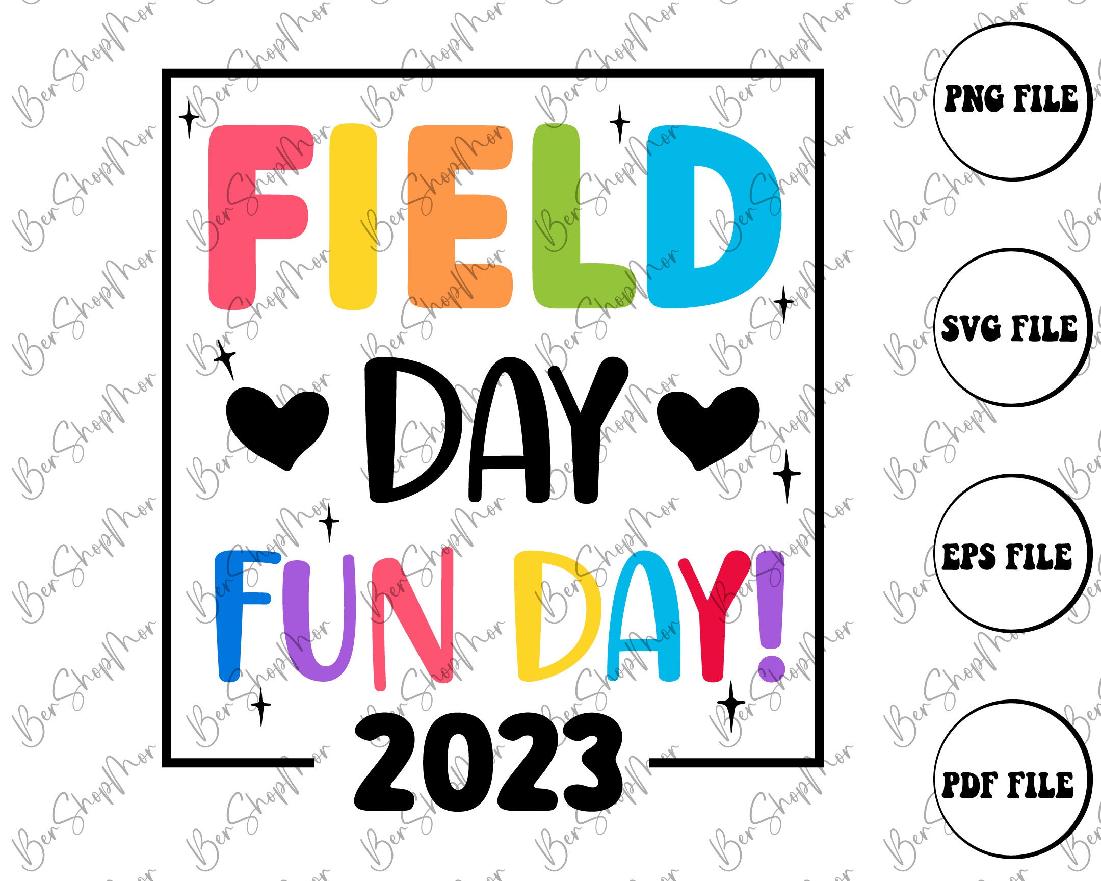 Field Day 2023 Svg Digital Download Etsy